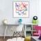 Stupell Industries Rainbow Butterflies Rabble Framed Giclee, design by Creative Studio